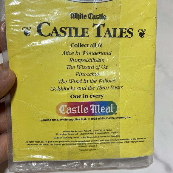 Alice in Wonderland White Castle 1992 - Castle Tales - Picture 6 of 10